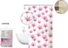 Tenda-Doccia-Antimuffa-Impermeabile-240x200-Cm-Con-Anelli-Bagno-Fiori-Rosa-59804