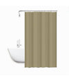 Tenda Doccia Antimuffa Impermeabile Peva 180x200 Cm Con Anelli Bagno Beige 79714