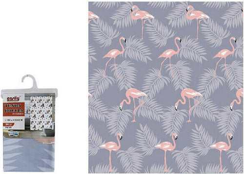 Tenda Doccia Impermeabile Tessuto Pvc 12 Ganci In Plastica Fenicotteri 180x200cm Casa, arredamento e bricolage > Accessori Bagno > Tende Doccia Trade Shop italia - Napoli, Commerciovirtuoso.it
