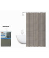 Tenda Doccia Vasca Bagno Effetto 3d Nido D'ape Tortora 180x200 Cm 12 Ganci 87603