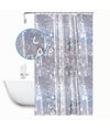 Tenda Doccia Vasca Bagno Impermeabile 12 Ganci Effetto 2d Cuori 180x200 Cm 59809