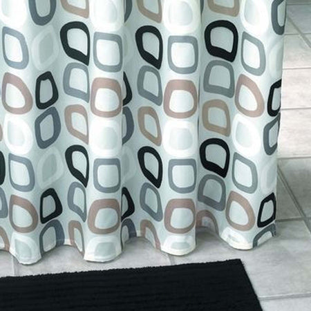 TENDA DOCCIA VASCA BIANCA IN POLIESTERE 180 X 200CM TENDINA BAGNO CON GANCI Casa e cucina/Bagno/Accessori per il bagno/Tende da doccia binari e ganci/Tende da doccia Trade Shop italia - Napoli, Commerciovirtuoso.it