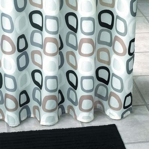 TENDA DOCCIA VASCA BIANCA IN POLIESTERE 180 X 200CM TENDINA BAGNO CON GANCI Casa e cucina/Bagno/Accessori per il bagno/Tende da doccia binari e ganci/Tende da doccia Trade Shop italia - Napoli, Commerciovirtuoso.it