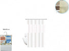 Tenda-Doccia-Vasca-Impermeabile-Antimuffa-Bianco-3d-180-X-220-Cm-Giuntura-52134