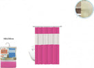 Tenda-Doccia-Vasca-Impermeabile-Antimuffa-Rosa/fuxia-Giuntura-180x200cm-3d-52133