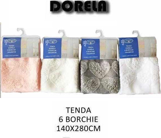 Tenda Dorela Pannello Singolo 6 Borchie Porta Finestra Cucina Bastone 140x280 Cm Casa e cucina/Tessili per la casa/Decorazioni per finestre/Tende classiche e drappeggi/Tende a pannello Trade Shop italia - Napoli, Commerciovirtuoso.it