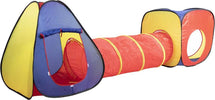 Tenda-Gioco-Parco-Giochi-con-Tunnel-Giocattolo-Bambini-Pop-Up-Pieghevole-3pz