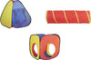 Tenda-Gioco-Parco-Giochi-con-Tunnel-Giocattolo-Bambini-Pop-Up-Pieghevole-3pz
