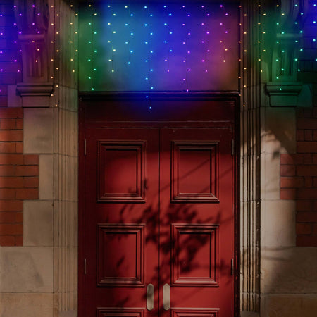 Tenda luminosa 225 led multicolor di Natale cascata da interno ed esterno 500 cm Casa e cucina/Decorazioni per interni/Addobbi e decorazioni per ricorrenze/Decorazioni natalizie/Luci natalizie/Catene luminose per interni MagiediNatale.it - Altamura, Commerciovirtuoso.it