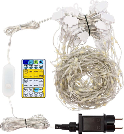 Tenda luminosa 300 luci pixel led di Natale cascata da interno ed esterno 300 cm Casa e cucina/Decorazioni per interni/Addobbi e decorazioni per ricorrenze/Decorazioni natalizie/Luci natalizie/Catene luminose per interni MagiediNatale.it - Altamura, Commerciovirtuoso.it