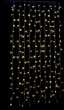 Tenda luminosa a led cascata da esterno decorazione natalizia 1 x h 2 mt Casa e cucina/Decorazioni per interni/Addobbi e decorazioni per ricorrenze/Decorazioni natalizie/Luci natalizie/Catene luminose per interni MagiediNatale.it - Altamura, Commerciovirtuoso.it
