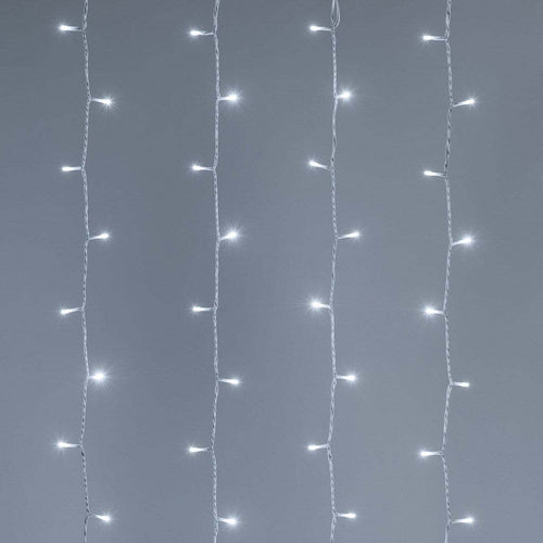 Tenda luminosa a led cascata da esterno decorazione natalizia 1 x h 2 mt Casa e cucina/Decorazioni per interni/Addobbi e decorazioni per ricorrenze/Decorazioni natalizie/Luci natalizie/Catene luminose per interni MagiediNatale.it - Altamura, Commerciovirtuoso.it