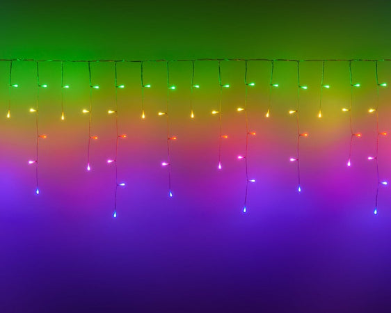 Tenda luminosa a Led Stalattite Twinkly RGB e Bianco caldo, 5 x h 0,6 metri Casa e cucina/Decorazioni per interni/Addobbi e decorazioni per ricorrenze/Decorazioni natalizie/Luci natalizie/Catene luminose per interni MagiediNatale.it - Altamura, Commerciovirtuoso.it