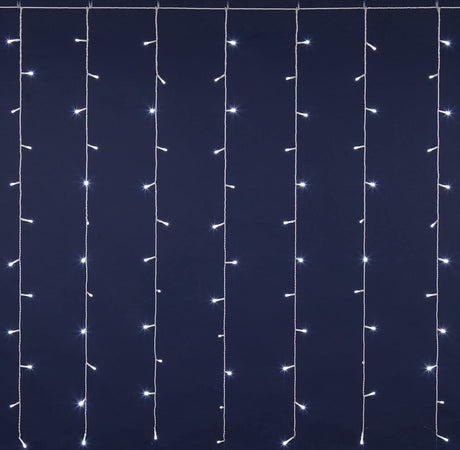 Tenda luminosa cavo Bianco 216 led uso interno ed esterno luce fredda 3,6 x h 120 cm Casa e cucina/Decorazioni per interni/Addobbi e decorazioni per ricorrenze/Decorazioni natalizie/Luci natalizie/Catene luminose per interni MagiediNatale.it - Altamura, Commerciovirtuoso.it