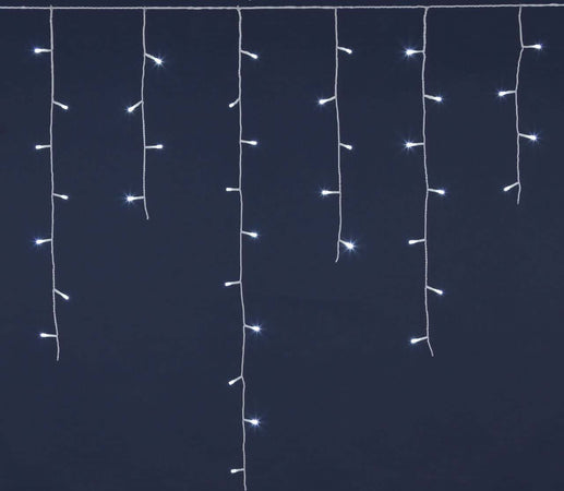 Tenda luminosa Lotti 33184 Led Stalattite 5 x 1 m, 182 LED Bianco Freddo, Cavo Bianco, con Memory Controller Illuminazione/Illuminazione per interni/Illuminazione speciale/Catene luminose Scontolo.net - Potenza, Commerciovirtuoso.it