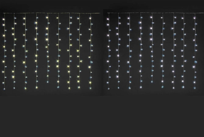 Tenda luminosa luci natale 180 led per esterno 8 giochi addobbi natalizi 300x152 cascata Casa e cucina/Decorazioni per interni/Addobbi e decorazioni per ricorrenze/Decorazioni natalizie/Luci natalizie/Catene luminose per interni MagiediNatale.it - Altamura, Commerciovirtuoso.it