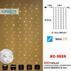 Tenda Luminosa Natalizia 300 Led Luce Calda Fissa + Bianca Intermittente Xc-3025 Casa, arredamento e bricolage > Prodotti per Feste > Prodotti Natalizi Trade Shop italia - Napoli, Commerciovirtuoso.it