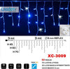 Tenda-Luminosa-Natalizia-92-Led-Luce-Blu-Fissa-+-Bianca-Intermittente-Xc-3009