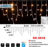 Tenda-Luminosa-Natalizia-92-Led-Luce-Calda-Fissa-+-Bianca-Intermittente-Xc-3010