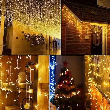 TENDA-LUMINOSA-NATALIZIA-CASCATA-DA-ESTERNO--LUCI-DI-NATALE-250/300LED-10-METRI-LUCE-BIANCO-CALDO