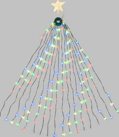 Tenda mantello verde con puntale a stella per albero di Natale da H180cm Casa e cucina/Decorazioni per interni/Addobbi e decorazioni per ricorrenze/Decorazioni natalizie/Basi e supporti per alberi di Natale MagiediNatale.it - Altamura, Commerciovirtuoso.it