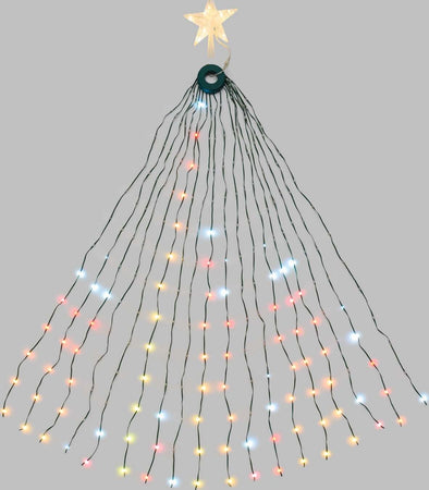 Tenda mantello verde con puntale a stella per albero di Natale da H180cm Casa e cucina/Decorazioni per interni/Addobbi e decorazioni per ricorrenze/Decorazioni natalizie/Basi e supporti per alberi di Natale MagiediNatale.it - Altamura, Commerciovirtuoso.it