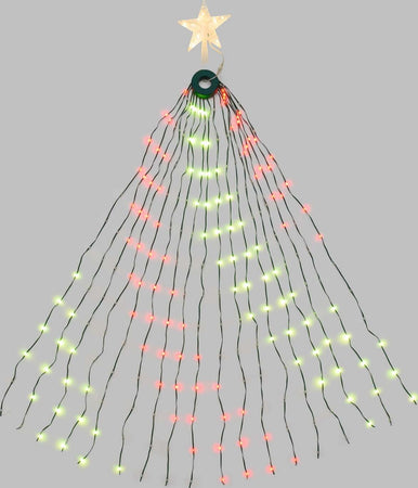 Tenda mantello verde con puntale a stella per albero di Natale da H180cm Casa e cucina/Decorazioni per interni/Addobbi e decorazioni per ricorrenze/Decorazioni natalizie/Basi e supporti per alberi di Natale MagiediNatale.it - Altamura, Commerciovirtuoso.it