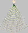 Tenda mantello verde con puntale a stella per albero di Natale da H180cm Casa e cucina/Decorazioni per interni/Addobbi e decorazioni per ricorrenze/Decorazioni natalizie/Basi e supporti per alberi di Natale MagiediNatale.it - Altamura, Commerciovirtuoso.it