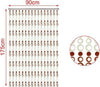Tenda Moschiera Con Anelli Cerchi Colorati Supporto Per Porta 90 X 175cm 2002916 Casa e cucina/Tessili per la casa/Decorazioni per finestre/Tende classiche e drappeggi/Tende a pannello Trade Shop italia - Napoli, Commerciovirtuoso.it