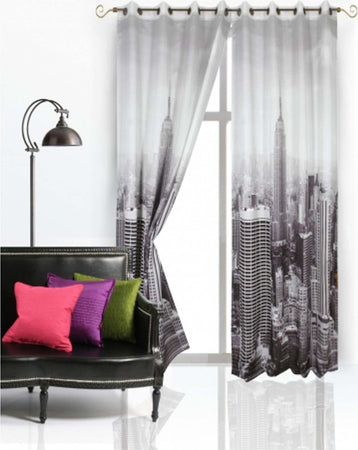 TENDA NEW YORK 140X280CM A PANNELLO CON ANELLI PER ARREDO INTERNI PORTA FINESTRA Casa e cucina/Tessili per la casa/Decorazioni per finestre/Tende classiche e drappeggi/Tende a pannello Trade Shop italia - Napoli, Commerciovirtuoso.it