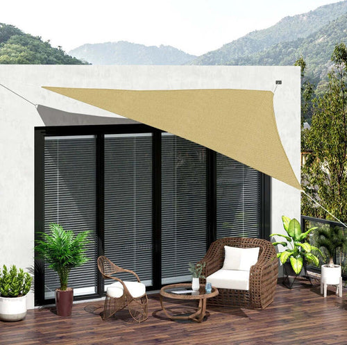 Tenda-Parasole-Esterno-Protezione-Solare-Triangolare-Tenda-Impermeabile-a-Vela-Ottone-3x3x3m-ZX101-0616ZX1