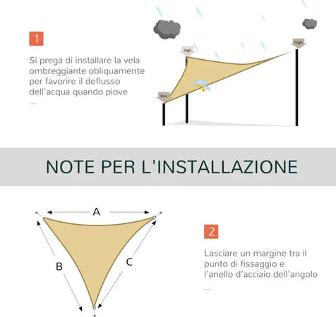 Tenda-Parasole-Esterno-Protezione-Solare-Triangolare-Tenda-Impermeabile-a-Vela-Ottone-3x3x3m-ZX101-0616ZX1