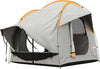 Tenda-per-Auto-Impermeabile-a-3-Porte-in-Poliestere,-PE-e-Fibra-di-Vetro,-239x210x210-cm,-Grigio-e-Arancione-EG5A20-343V00OGEG5