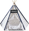 Tenda Per Cani Gatti Animali Domestici Tepee Cuscino Cestino Lavabile 60x60x90cm Prodotti per animali > Prodotti per Cani > Cucce Trade Shop italia - Napoli, Commerciovirtuoso.it