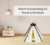 Tenda Per Cani Gatti Animali Domestici Tepee Cuscino Cestino Lavabile 60x60x90cm Prodotti per animali > Prodotti per Cani > Cucce Trade Shop italia - Napoli, Commerciovirtuoso.it