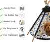 Tenda Per Cani Gatti Rimovibile Lavabile Con Morbido Cuscino In Tela 60x60x90cm Prodotti per animali > Prodotti per Cani > Cucce Trade Shop italia - Napoli, Commerciovirtuoso.it