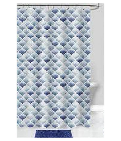 Tenda Per Doccia Bagno Motivo Marocchino Quadrifoglio 180x200 Cm 12 Ganci 87597