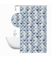 Tenda Per Doccia Bagno Motivo Marocchino Quadrifoglio 240 X 200cm 12 Ganci 87598