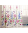 Tenda Per Doccia Bagno Stampa Garden Fiori Floreale 180x200cm Con 12 Ganci 87569