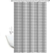 Tenda-Per-Doccia-Impermeabile-Tessuto-Pvc-12-Ganci-In-Plastica-Quadri-180x200cm