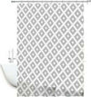 Tenda Per Doccia Impermeabile Tessuto Pvc 12 Ganci In Plastica Rombi 180x200cm Casa, arredamento e bricolage > Accessori Bagno > Tende Doccia Trade Shop italia - Napoli, Commerciovirtuoso.it