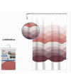 Tenda Per Doccia Vasca Bagno Con 12 Ganci Gradazioni Di Colore 240 X 200cm 87574