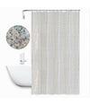 Tenda Per Doccia Vasca Da Bagno Astratto Riflessi Con 12 Ganci 240 X 180cm 87188