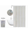 Tenda Per Doccia Vasca Da Bagno Astratto Riflessi Con 12 Ganci 240 X 180cm 87188