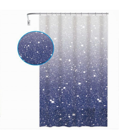 Tenda Per Doccia Vasca Da Bagno Galassia Impermeabile 240x200cm Con Anelli 79219