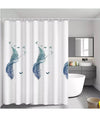 Tenda Per Doccia Vasca Da Bagno Peva 12 Ganci Decorata Con Piume 240x200cm 87572