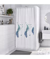 Tenda Per Doccia Vasca Da Bagno Peva 12 Ganci Decorata Con Piume 240x200cm 87572