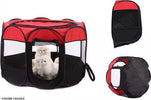 Tenda-Portatile-Pieghevole-Cani-Gatti-Cuccia-65x65x50-Cm-Zanzariera-Con-Borsa