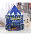 Tenda Ripiegabile Circolare Capanna Per Bambini Arredo Cameretta Dim. 105x135 Cm