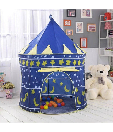 Tenda Ripiegabile Circolare Capanna Per Bambini Arredo Cameretta Dim. 105x135 Cm